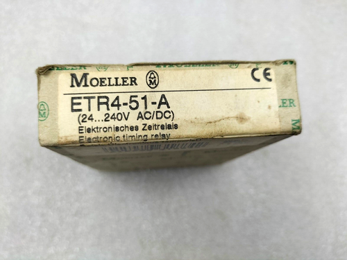 RELÉ DE TIEMPO ELECTRÓNICO MOELLER ETR4-51A - Imagen 2 de 13
