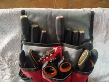 WERKZEUGTASCHE FLACH + ELEKTRIKER SORTIMENT 