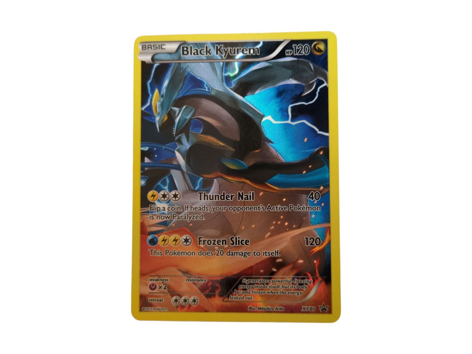 Black Kyurem – XY80 – Holo Promo – XY Black Star Promos – Lightly Played (LP)