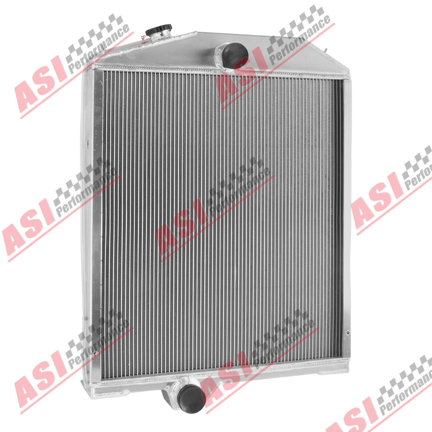 4 Row Radiator Fit John Deere Tractor 4640 W/ A/C , 4840 W/ OR WO/ A/C AR79458