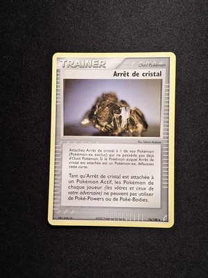Crystal Stop 74/100 EX Crystal Guardians Pokemon Karte DE