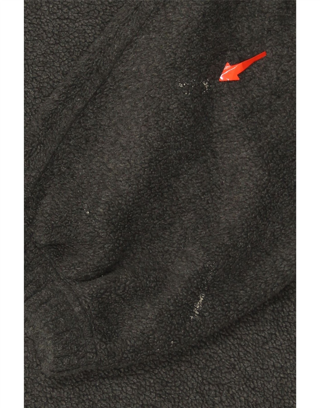 LOTTO Mens Zip Neck Fleece Jumper Large Grey Polyester DN87 image 3