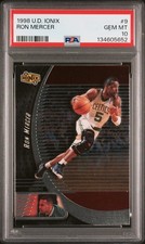 1998 UD IONIX #9 RON MERCER PSA 10
