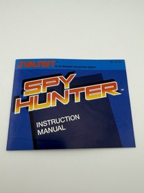 Spy Hunter Nintendo NES Instruction Manual Booklet ONLY #P