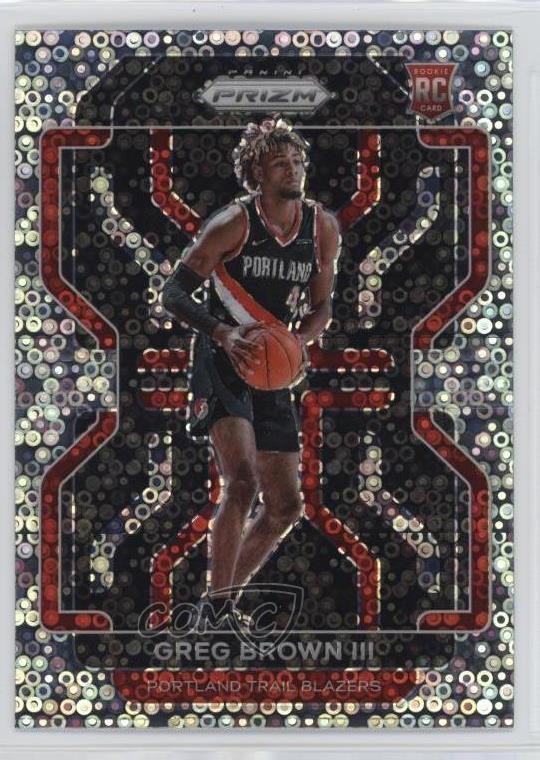 2021-22 Panini Prizm Fast Break Prizm Greg Brown III #291 11es