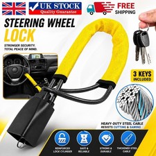 Steering Wheel Lock Titan Lock Anti-Theft Device Car Accessories High Visibility