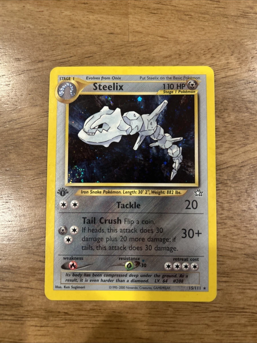 Steelix 15/111 Neo Genesis for sale | eBay