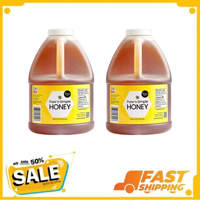 #ad 2 Pack Pure #x27;n Simple Honey 80 oz Free Shipping NEW $34.14