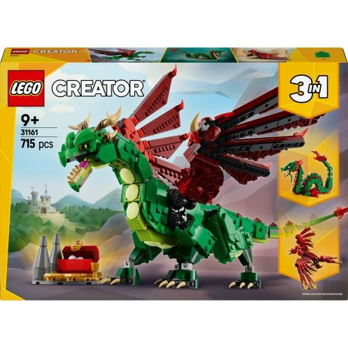 Lego Verde Grüner Drache (31161) - Immagine 4