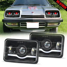 For 1977 1978 1979 1980 Chevrolet Monza 2pcs 4x6 Led Headlights Drl Hi-lo Dot For 1977 1978 1979 1980 Chevrolet Monza 2pcs 4x6 Led Headlights Drl Hi-lo Dot