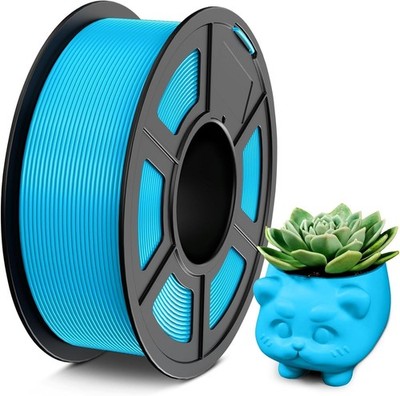 TECBEARS PETG 3D Printer Filament 1.75mm 1KG Sky Blue ±0.02mm