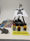 VINTAGE LEGO PIRATES SET RAFT RAIDERS (6261) 1992 COMPLETE W/ MANUAL, MINI FIGS