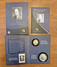 2015 Coin and Chronicles Set President Dwight D. Eisenhower With OGP