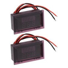 Battery Monitor, 2Pcs 2Strings 7.6V 4Strings 16V 10Strings 36V 17Strings 60V