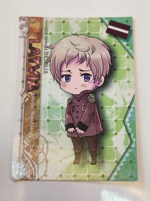 Hetalia Axis Powers APH Frontier Works 2008 1st Edition Card no. 20 Latvia