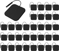 TENS Unit Replacement Pads 40PCS Value Pack, Reusable Latex-Free Electrodes Pads