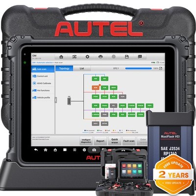 2026 Autel Maxisys Ultra Lite Diagnosegerät ECU PROGRAMMING Topologiekarte 2.0