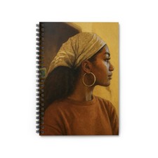 Elegant Art Spiral Notebook - Ideal for Journaling, Gift, Stationery, ... 