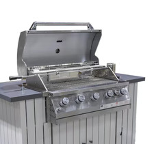 Nxr 37 In Built In Gas Grill 62000 Btu Rotisserie Burner Sale