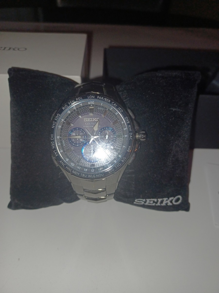 Seiko Coutura Men's Black Watch - SSG021 for sale online | eBay