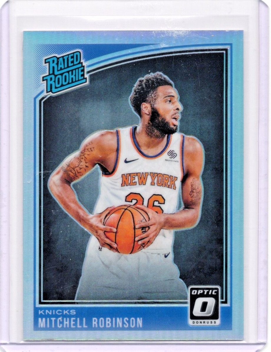 2018-19 Donruss Optic Rated Rookie Mitchell Robinson Silver #163 Knicks