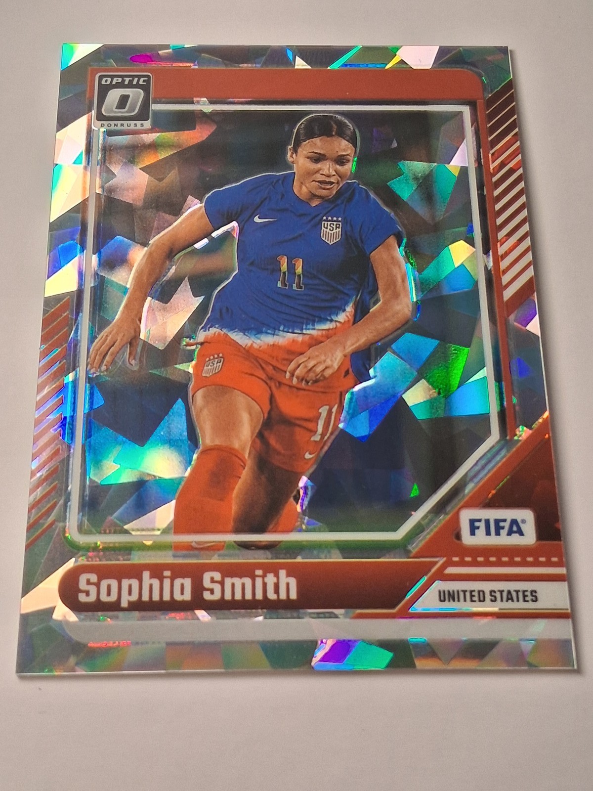 2024-25 Donruss #173 Sophia Smith Optic Ice