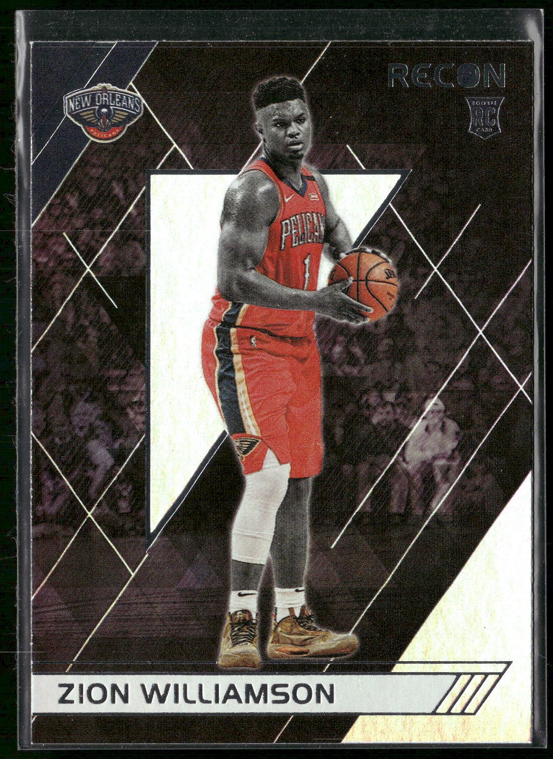 Zion Williamson 2019-20 Panini Chronicles #292 Teal Rookie New Orleans Pelicans