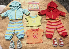 American Girl Bitty Twins Roll N Go Outfits shoes book