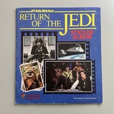 Panini RETURN OF THE JEDI Official Sticker Album COMPLETE 1983 Star Wars (A22)