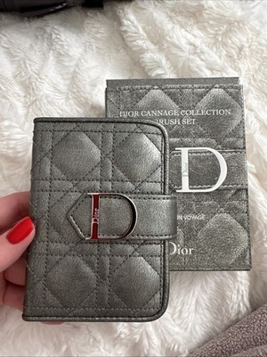 Christian Dior Backstage Brush Set Limited Edition Travel Collection Silber NEU!