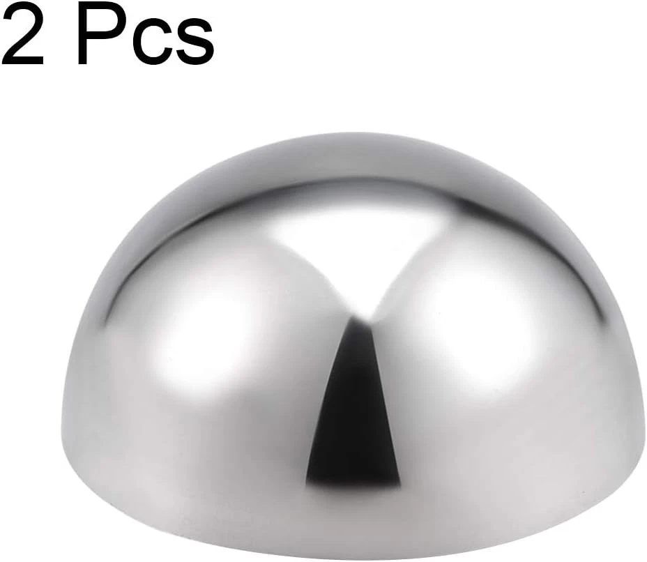 Диаметр 38 мм (1,5 дюйма) Декоративный полый шарик половинной крышки 304 нержавеющая сталь для лестницы - Изображение 3 из 3