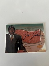 Joe Johnson 2001-02 Upper Deck Signature Card Autographed Rookie Mint Condition. rookie card picture