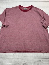 VTG Basic Editions Shirt Womens 4X Red Stripe...