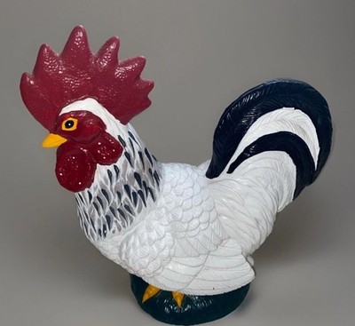Rudy Rooster VTG Motion Activated NOT Working  Plastic Decoration Decor