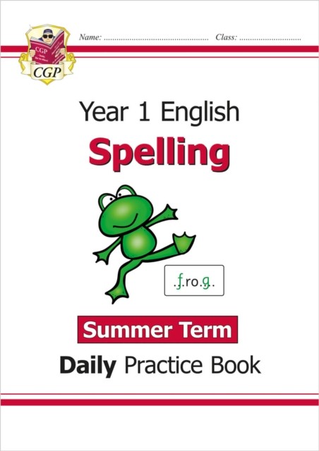 KS1 Spelling Year 1 Daily Practice Book: Summer Term by CGP Books
