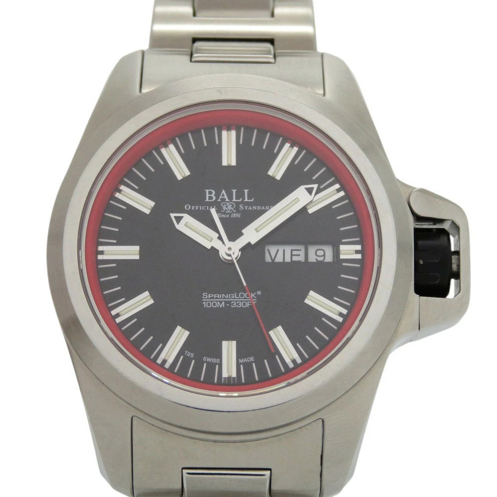 Ball Engineer Hydrocarbon SS Automatic Watch Black - image 1