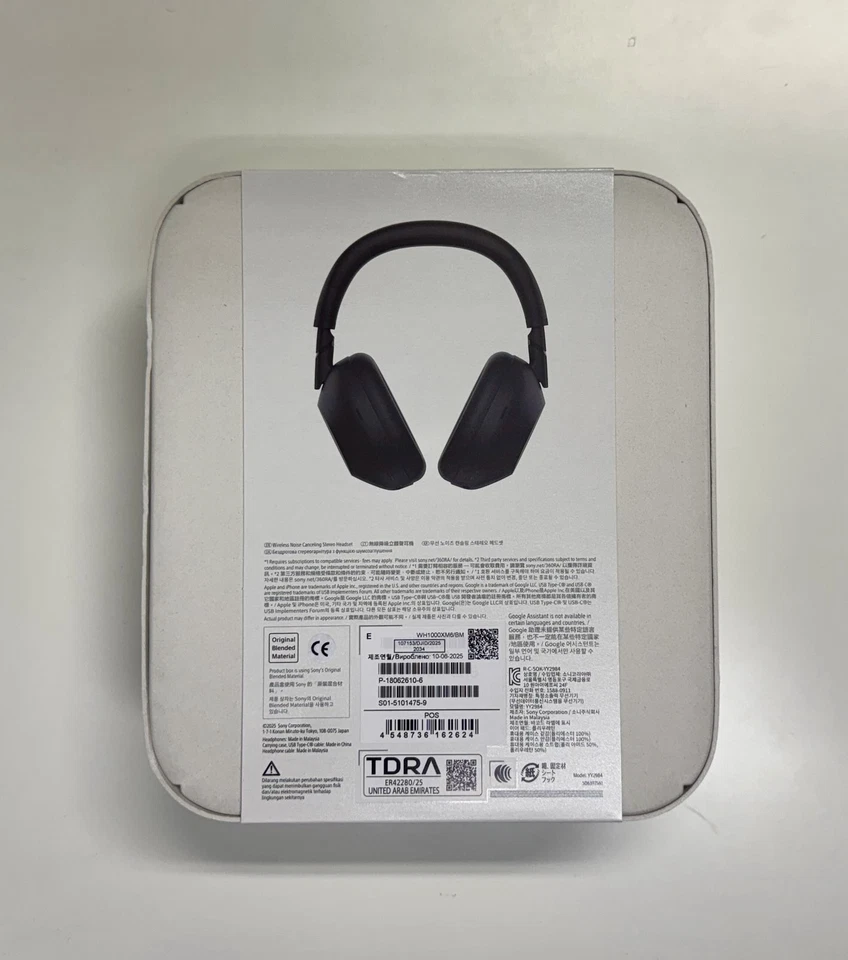 Sony WH-1000XM6 Cuffie Sovrauricolari Bluetooth con Eliminazione del Rumore ANC - Immagine 4 di 4