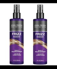 John Frieda Frizz Ease Daily Nourishment Leave-In Conditioner, 8 Oz, Pack of 2