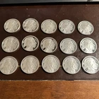 New ListingLot of 15 SMI Buffalo-Indian Head 1 oz. .999 Silver Rounds
