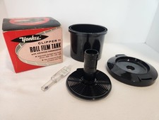 Yankee Clipper II Roll Film Tank Self-Loading Reel Agitator Thermometer