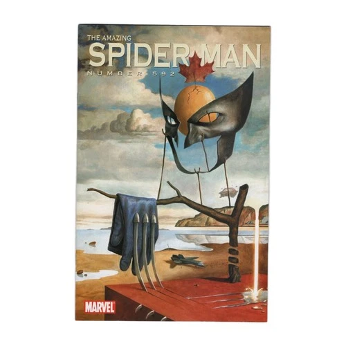 Amazing Spider-Man #592 Rivera 1:10 Variant Wolverine Salvador Dali Homage 2009