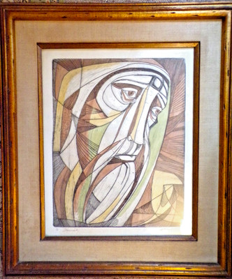 IRVING AMEN L/E HOLZSCHNITT 'DANIEL'