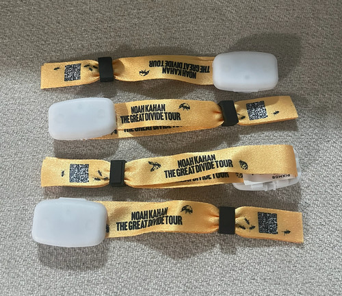Noah Kahan The Great Divide Tour Light Up LED 2026 Concert Wristband
