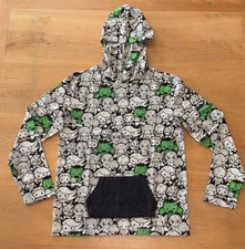 Marvel Boys size large Spider-Man Hoodie shirt Avengers Captain America Hulk new