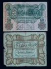 Germany, 2 different, 50 Mark, "Reichsbanknote". (1910 & 1918). Pick #'s 41 & 65