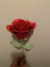 Handmade welded rose