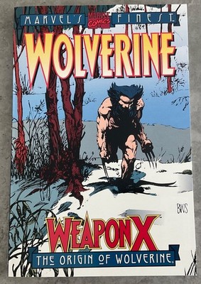Marvel's Finest WOLVERINE: WAFFE X The Origin of Wolverine Marvel TP TPB GN  