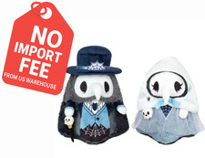 Mini Squishable Haunted Plague Doctor Nurse Plush Set Cute Ghost Toys
