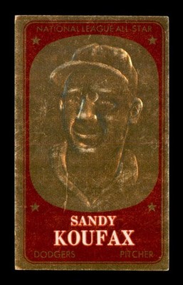 1965 Topps Embossed #8 Sandy Koufax   VGEX X3403199