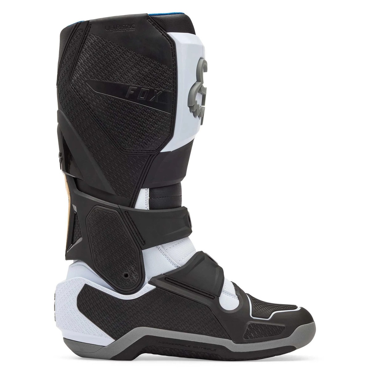 FOX Racing Motocross Boots - INSTINCT 3.0 (White/Black/Grey) | eBay
